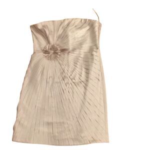 KLd. Signature Strapless Cocktail Dress Womens Size Large Wedding Party NEW